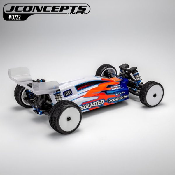 Dragonator Karo mit Carpet/Turf/Dirt-Heckflügel JConcepts Associated B84