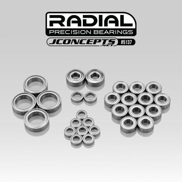 Radial NMB Kugellager-Set (28) JConcepts RC10B7