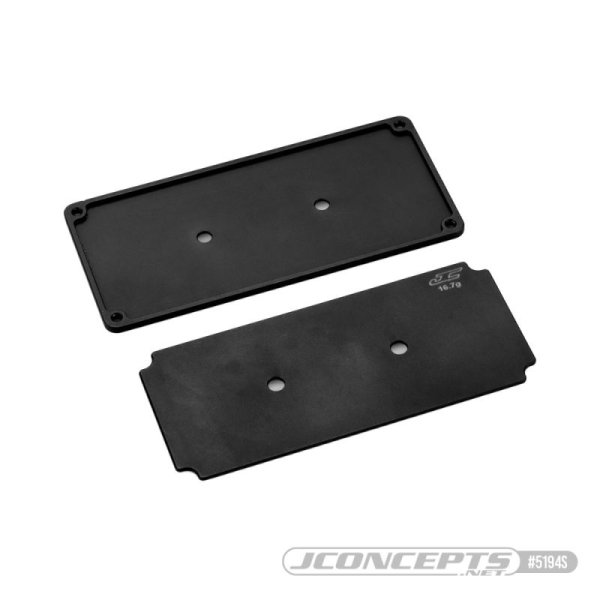 Elektronikplatte Stahl 16.7g JConcepts RC10B7