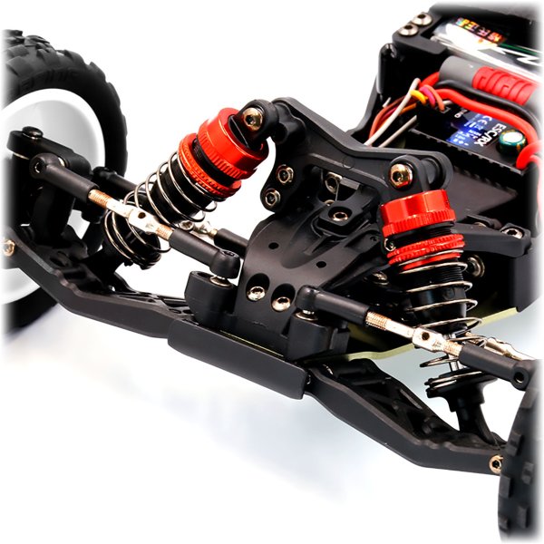 LC Racing BHC-1 2WD Brushed Mini Buggy 1/14 (Schwarz) RTR