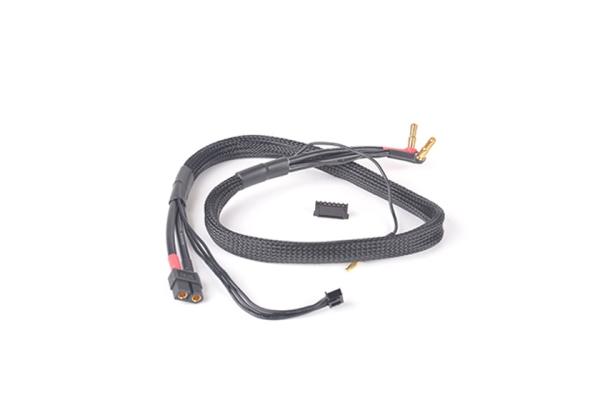 Ladekabel 2S Schwarz 60mm lang 4/5mm Goldstecker/ XT60 XH