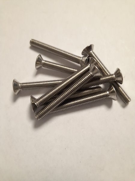 M3 x 25mm Senkschrauben ISO10642 Edelstahl A2 (10 Stk.)