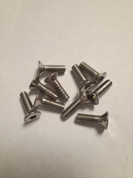 M3 x 10mm Senkschrauben ISO10642 Edelstahl A2 (10 Stk.)