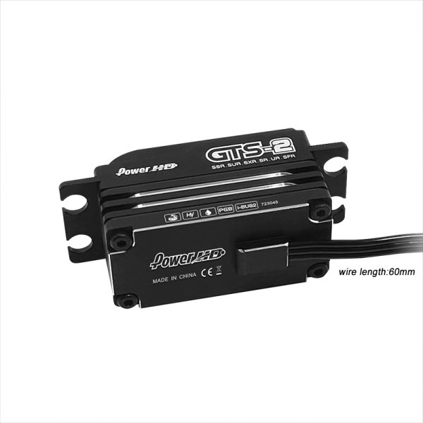PowerHD GTS-2 6cm Kabel TW HV 4-pole Brushless Digital Servo 23.0KG/0.065sec