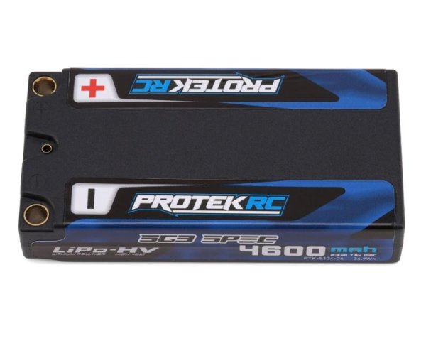 2S 150C LowIR SG3 HV LiPo ULCG Shorty ProTek RC (7.6V, 4600mAh, 96x47x18,5mm, 155g)