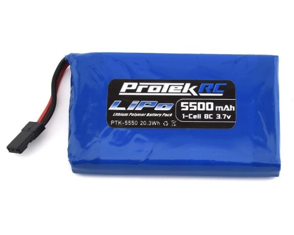 1S High Capacity Sanwa M17 LiPo Sender Batterie ProTek RC (3.7V/5500mAh)
