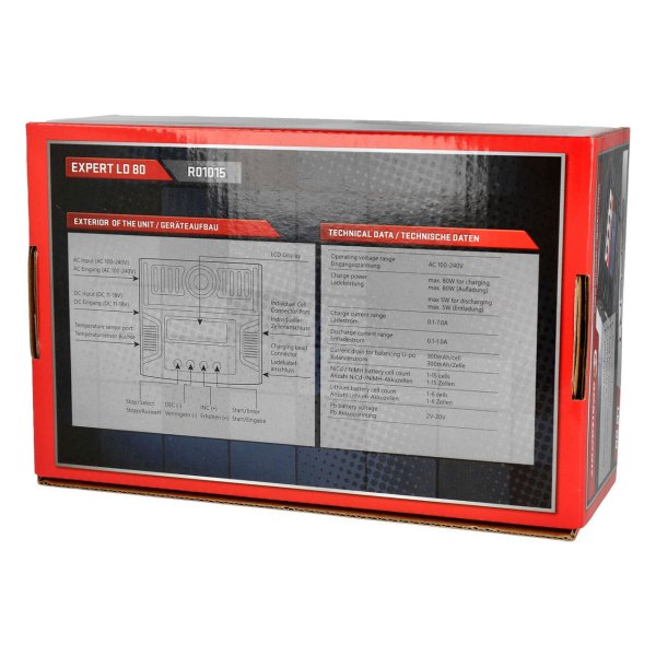 Robitronic Expert LD 80 V2 Ladegerät LiPo 1-6s 7A 80W
