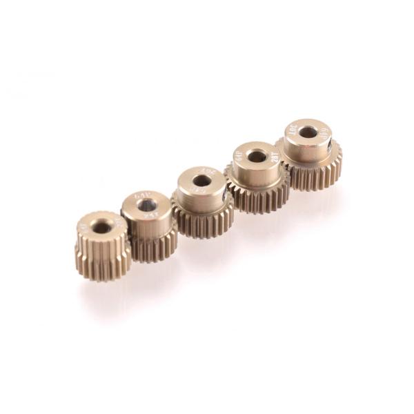 RUDDOG 64dp Aluminium Pinion 5-Pack Even (22,24,26,28,30T)