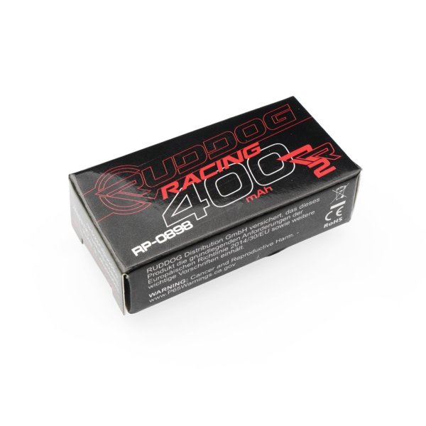 RUDDOG Racing RR2 400mAh 100C/50C 7.4V 1/28th Pack LiPo Battery