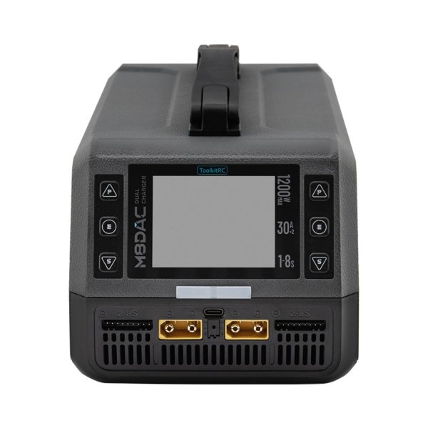 ToolkitRC M8DAC LiPo 1-8S 30A 2 Kanal Ladegerät AC