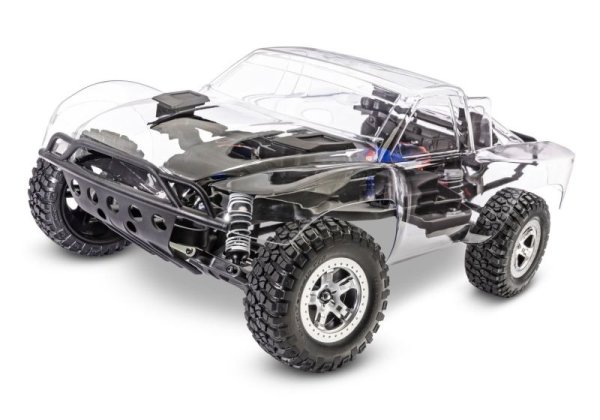 TRAXXAS Slash Kit 1/10 2WD Short-Course Racing-Truck Bausatz mit Elektronik, ohne Akku und Ladegerät XL-5 12T HD