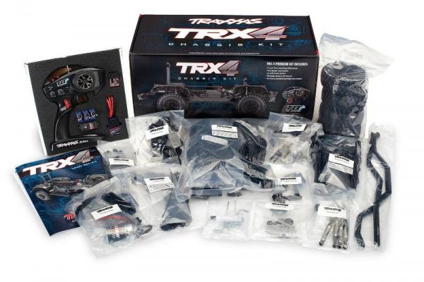 TRAXXAS TRX-4 4x4 Kit (Bausatz) ohne Akku/Lader/Karo 1/10 4WD Scale-Crawler Brushed (inklusive Elektronik)