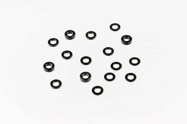 SPEED PACK Alloy Black Washers - Mi5 - 16pc