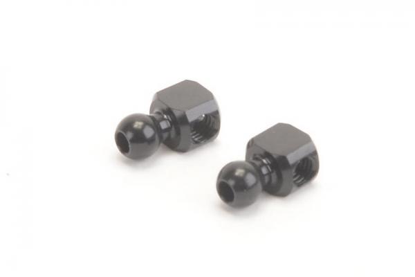 Rear Roll Bar Ball - Black - CAT K2 - (2pcs)