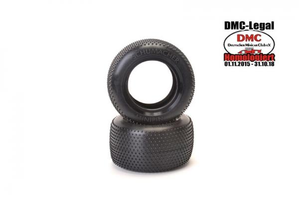 1:10 Schumacher Truck Mini Pin Reifen, gelb (2)