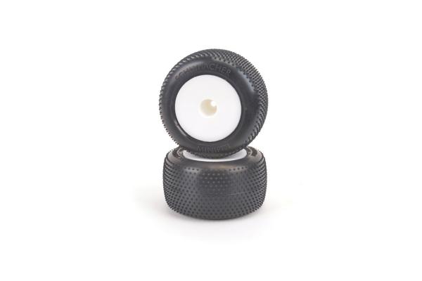 1:10 Schumacher Truck Mini Spike -silber- Komplettrad