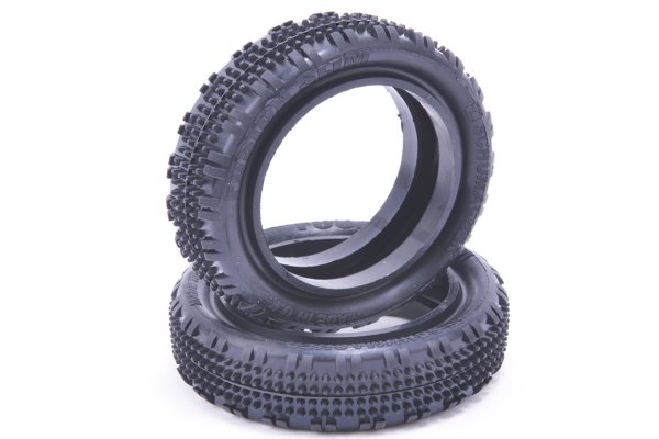 Fusion Slim - 1/10 2WD Tyres - Front - Yellow - pr
