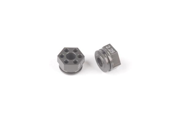Alloy Wheel Hex (2.25) - Cougar-Laydown (pr)