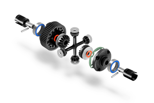 GEAR DIFFERENTIAL - LARGE VOLUME - SET