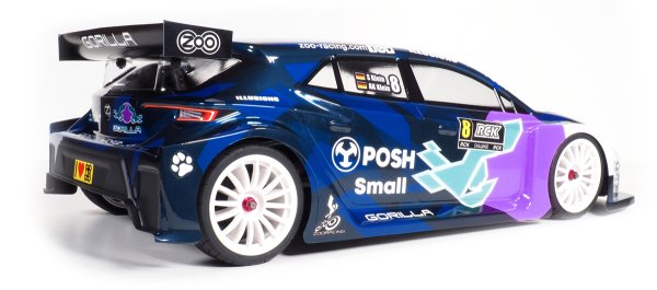 ZooRacing Gorilla - 1:10 190mm FWD Karosserie - 0.7mm REGULAR