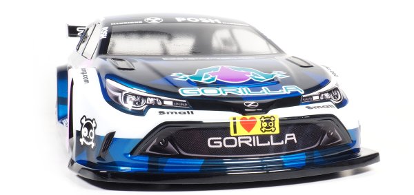 ZooRacing Gorilla - 1:10 190mm FWD Karosserie - 0.7mm REGULAR