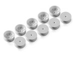 2WD FRONT WHEEL AERODISK WITH 12MM HEX IFMAR WHITE HARD (10) XRAY