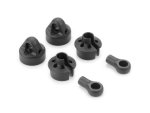 COMPOSITE SHORT SHOCK CAP, SPRING COLLAR & BALL JOINT - BIG XRAY
